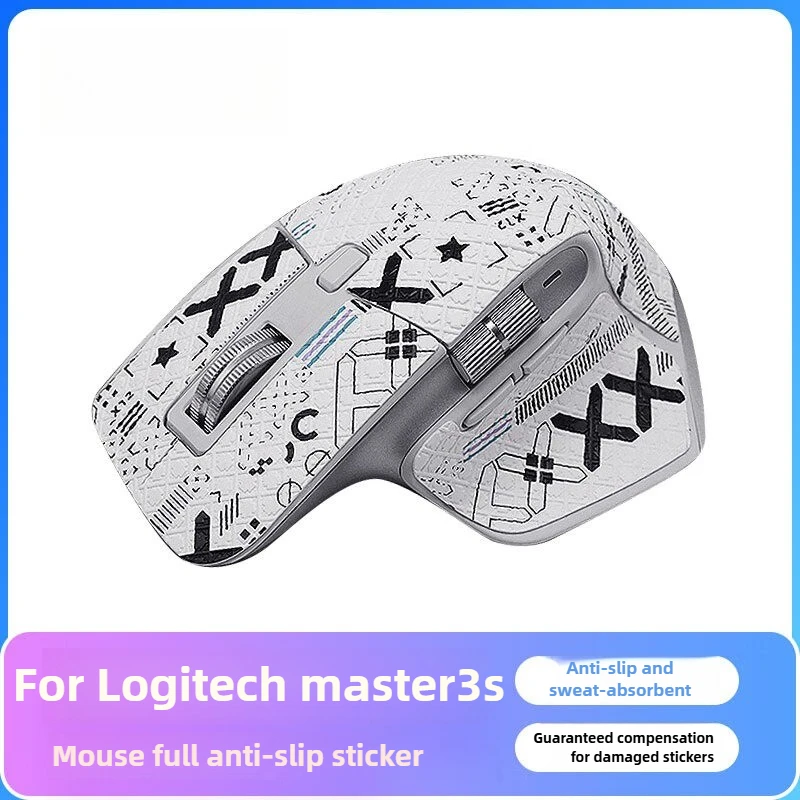 

For Logitech MX Master 3S Anti-Slip Grip Tape Set - Durable Sweat Proof Mouse Skins & Foot Pads for Gaming & Office Use