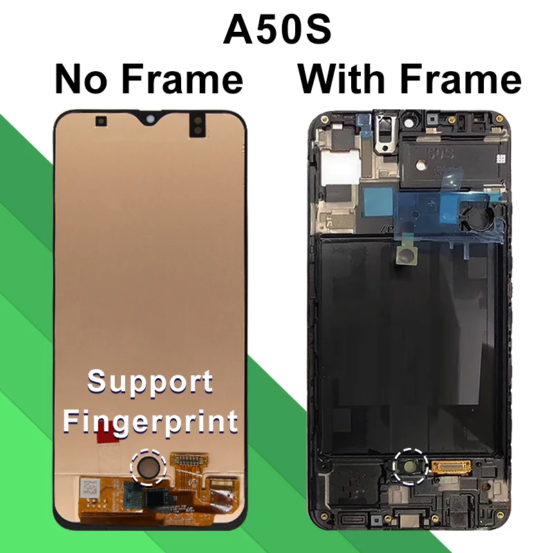 CHOICE AMOLED For Samsung Galaxy A20 LCD A30 A30S Display A205 A305 A307 Touch Screen For A50 A50S Screen A505 A507 Replace Part