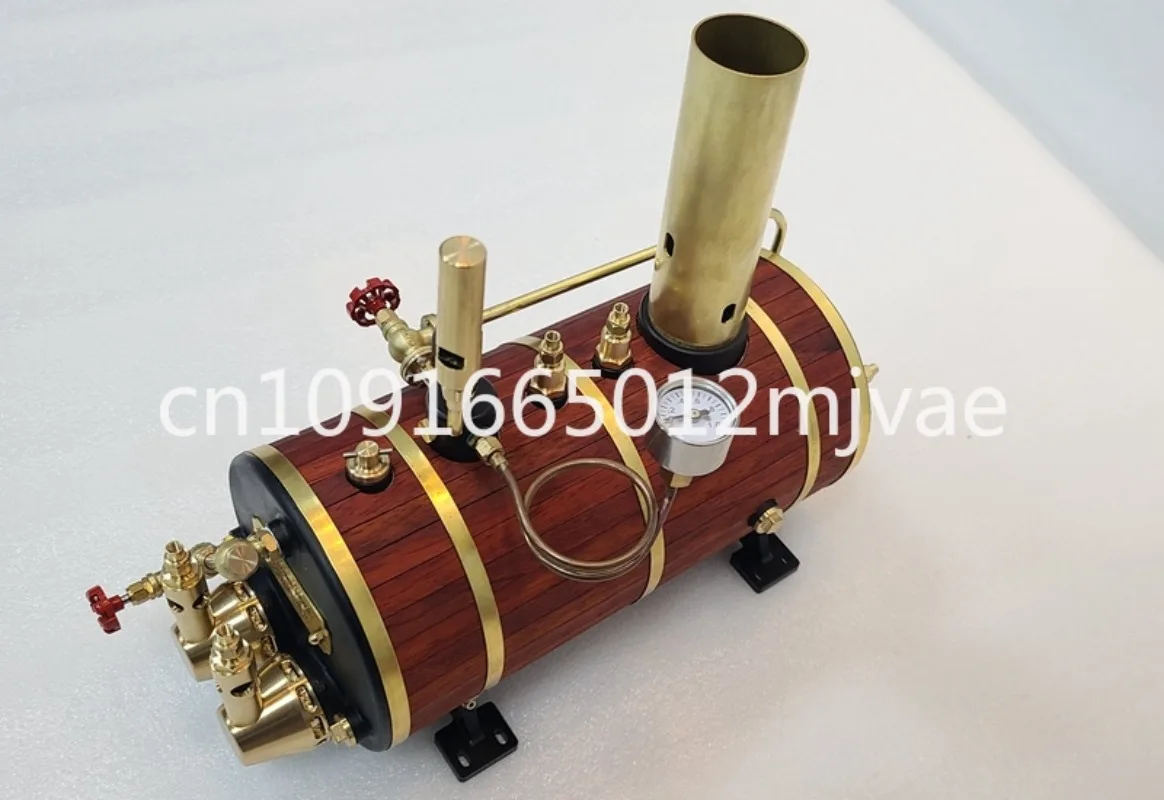 

High-efficiency steam engine boiler, retro model marine boiler model, diameter: 105mm, full water capacity: 850ml