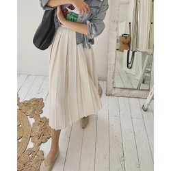 2022 Y2k Long Pleated Skirt New Woman Clothes Harajuku Suits Gothic Shorts Goth Kawaii Urban Emo Korean Fashion Elegant dresses