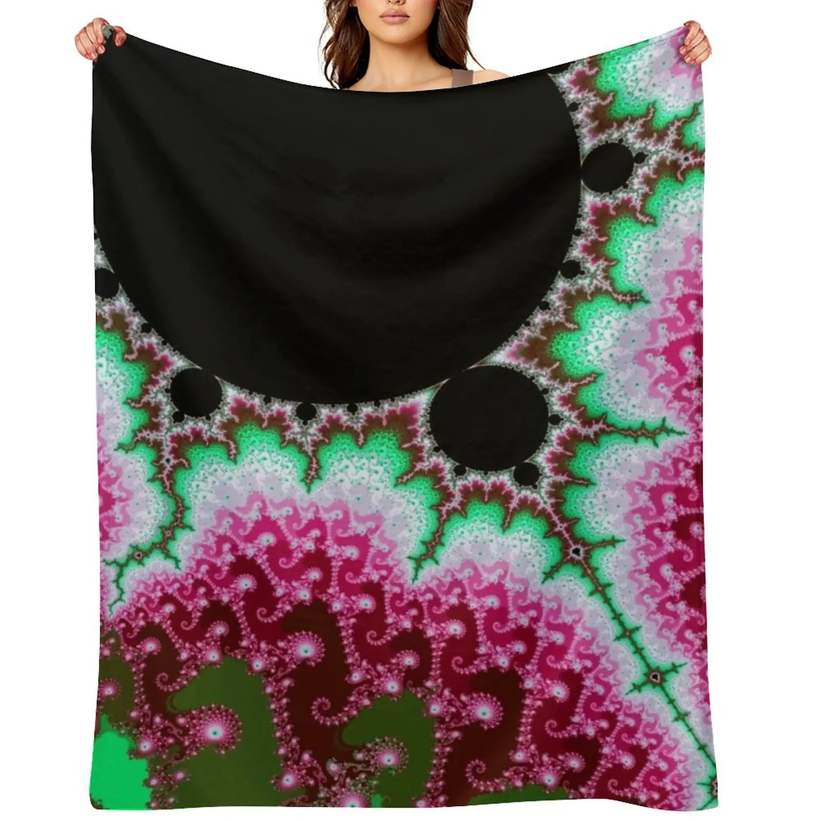

Mandelbrot Throw Blanket Blankets Sofas Of Decoration Fashion Sofas Decorative Throw Travel Blankets