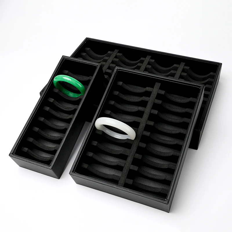 

20/40 слотов, держатель для браслета, витрина для хранения ювелирных изделий, витрина, лоток для коробки