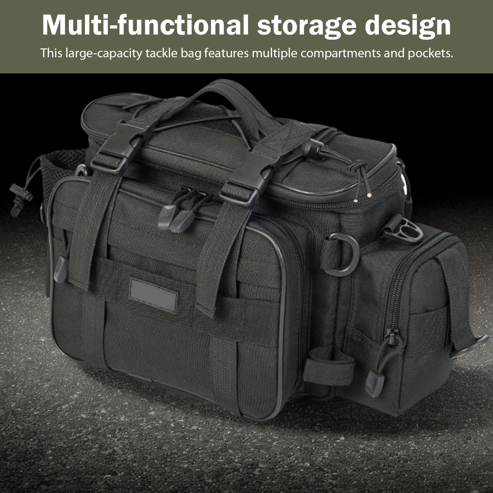 Thickened Multi-Functional Fishing Gear Organizer Bag