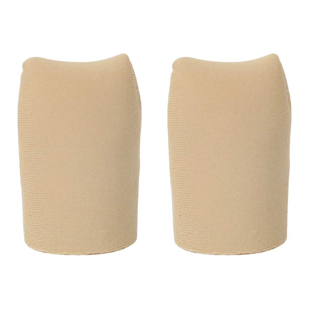 

Toe Cushion Tube Soft Sleeves Cover Gel Cap Silica Silicone Nylon Covers