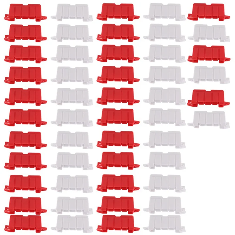 Barrière de circulation pour voiture RC, 50 pièces, piste de course, camion 1/16 1/18 1/28, pièces de bricolage