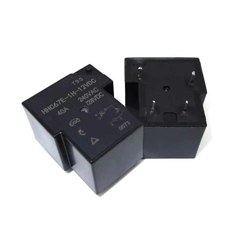 2 Stuks HHC67E-1H-12VDC HHC67E-1H-24VDC Dip4 Gloednieuwe Originele Relais