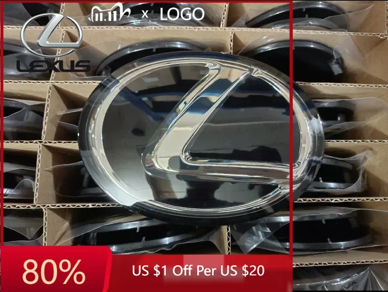 

Новые наклейки для интерьера Lexus NX, IS, ES, UX, NX RZ450, GX500 (2026 г.) — передняя эмблема с функцией радара ACC, номера деталей 90975-A2021, 90975-02171, 909