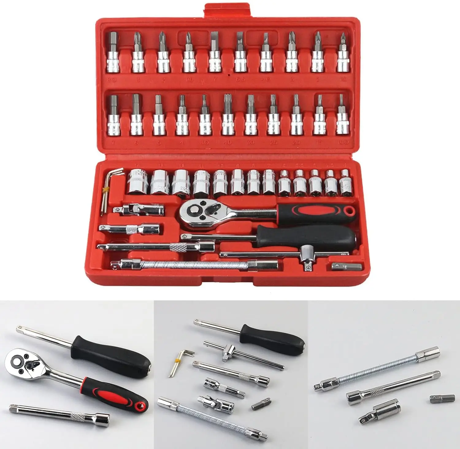 Manual Tool Kit & Waterproof Design & for Plumbing & Electrical Work -002