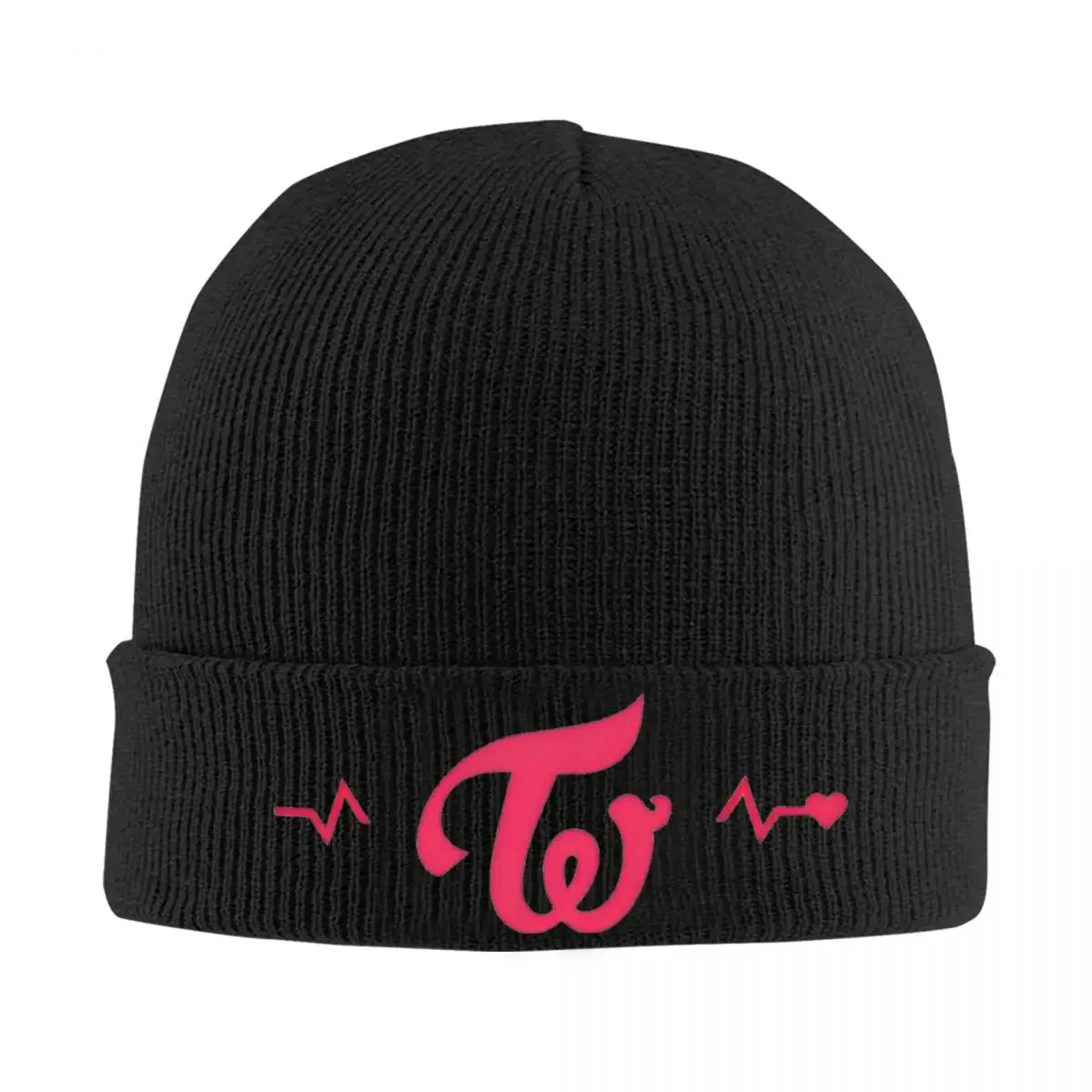 Twiceed Signal Logo Hat Autumn Winter Beanies Fashion K-Pop J-Pop Caps Men Women Acrylic Knitted Hat