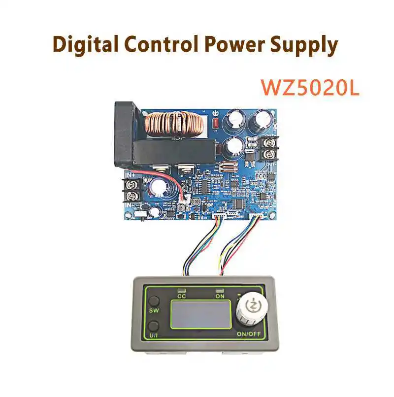 WZ5012L DC DC Buck Converter CC CV Power Module 50V 12A 600W Adjustable Voltage Regulated power supply 5V 12V 24V 36V