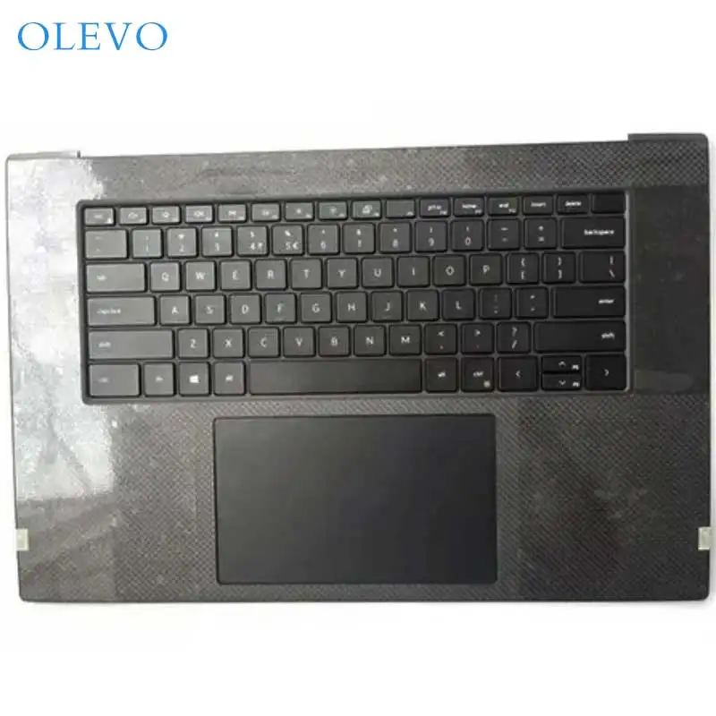 

Новая Оригинальная Подставка под ноутбук Dell XPS 17 9700 9710 5750 Precision 5760 эргономичная клавиатура английская версия для США верхняя крышка