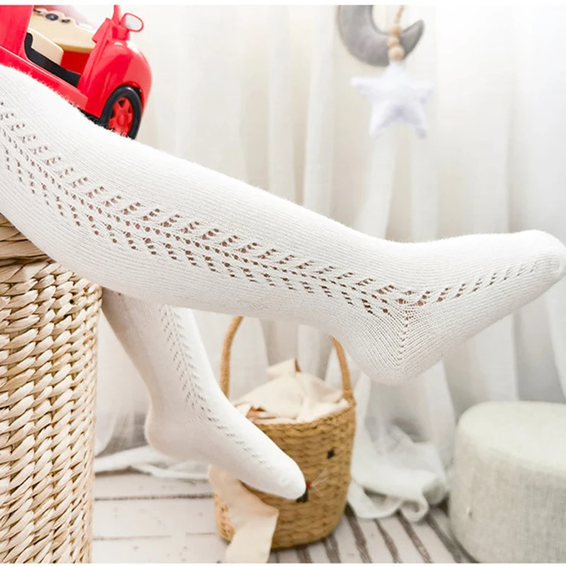 

0 to 8Years Autumn Toddler Stockings Baby Tights For Girls Fashion Knitted Ribbed Newborn Pantyhose Solid Mesh Leggings For Girl