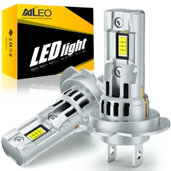AILEO 2Pcs Led Lights 22000Lm 100W H7 CSP Headlight Bulb For Car 6500K White Day Running Automobile Lamp Plug&Play High Quality