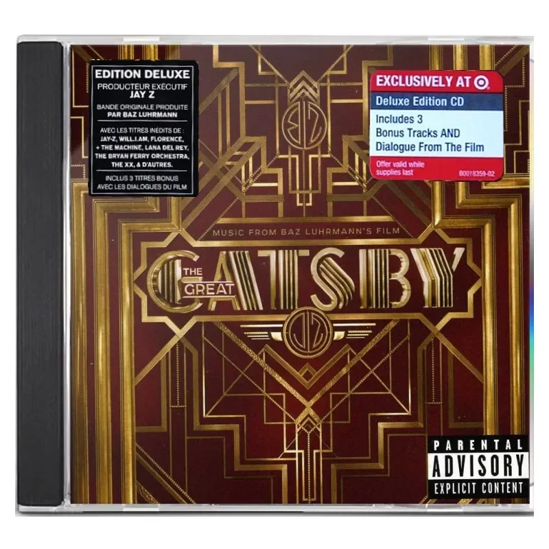 

Original Soundtrack CD Album for The Great Gatsby Movie