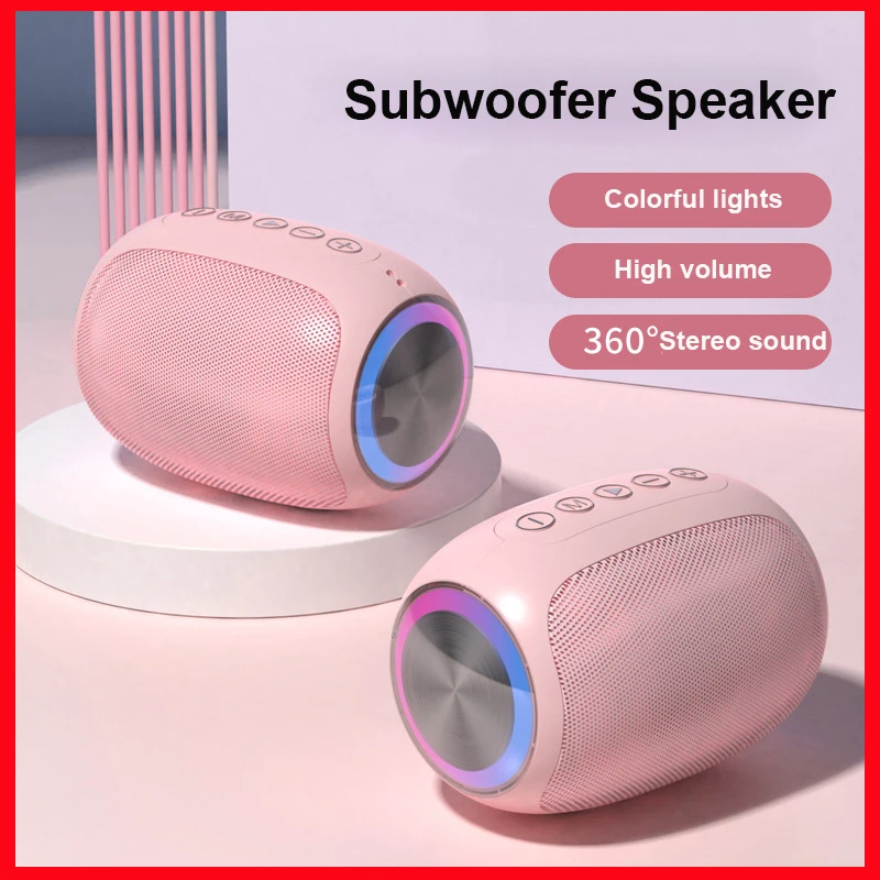 Wireless Audio Box Outdoor Bluetooth Speaker Powerful Portable Sound Box Waterproof 10W Bass Sound Support TF Card FM Radio