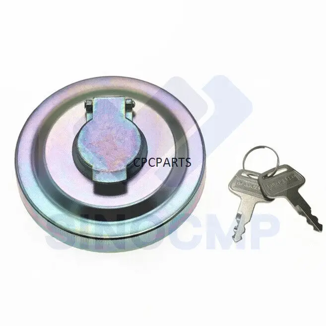 KHH0140 50492A1 105492A Fuel Cap for Sumitomo SH200 SH100 SH120 SH220 SH210 SH235 Excavator Case CX 9030B 9020B