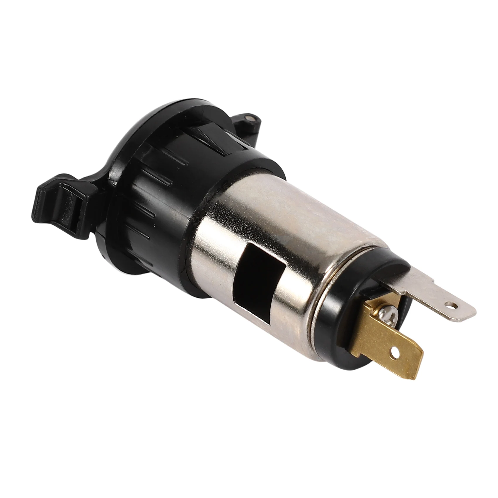 Universal 12V-24V 120W impermeable coche hembra encendedor de cigarrillos toma de corriente adaptador enchufe con tapa de cierre, cableado G