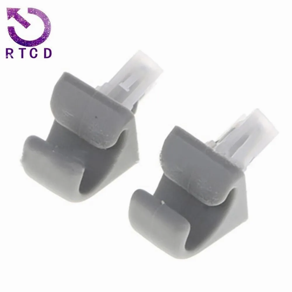 

2 шт. Toyota CAMRY COROLLA бежевый/серый 74348-06030 безголовый козырек на крышу, зажим с крючком, рамка