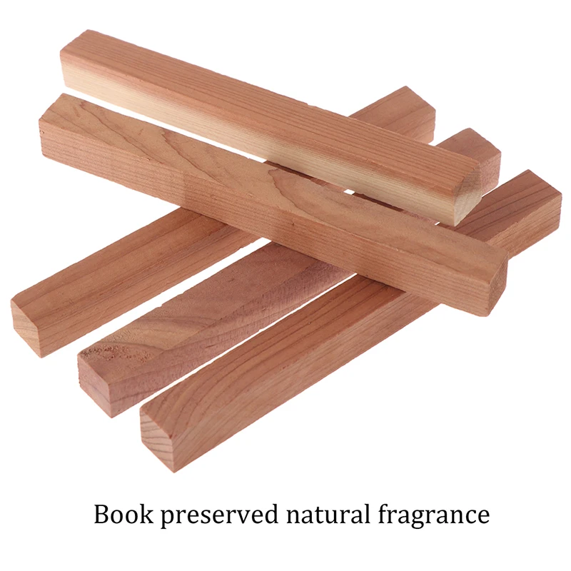 

5PCS Wardrobe Clothes Drawer Mildew Camphor Bug Cedar Wood Anti-moisture Moth