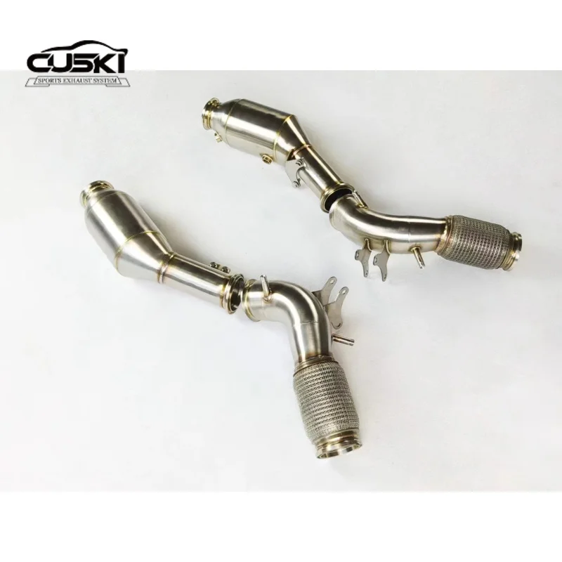 High-performance Catless Exhaust Pipe forMaserati MC20 quality Stainless Steel car exhaust system Increase Sound Power