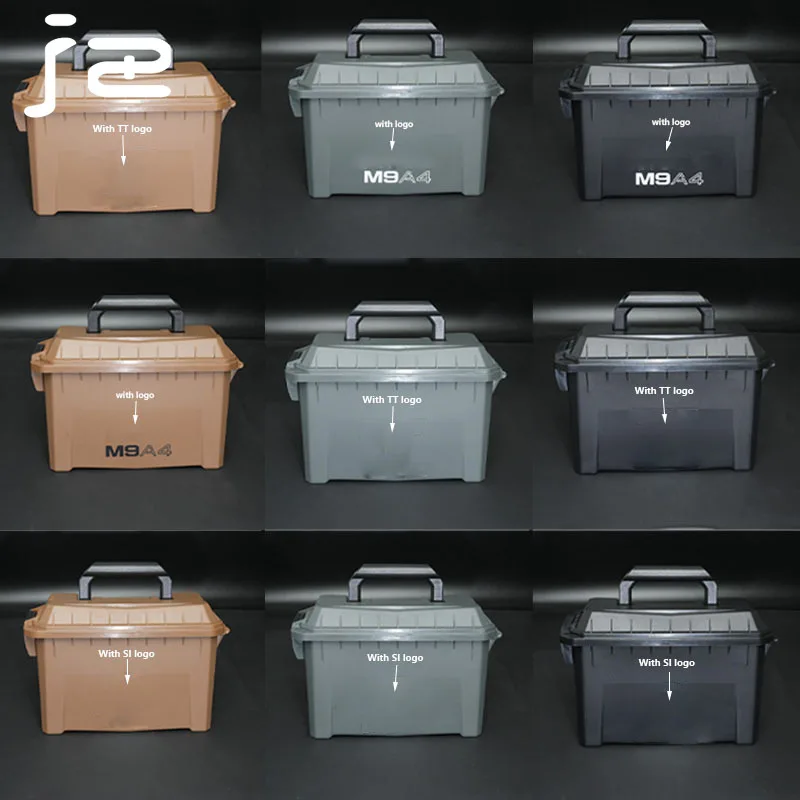

Tactical Plastics PP Ammo Function Box Waterproof Impact Resistant Suitcase Outdoor Hunting Suitcase For Carry Weapon Accessory