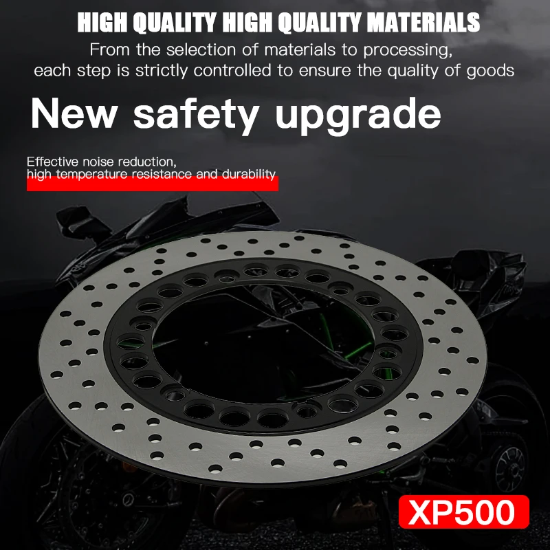 HATTCLUAN 267 مللي متر قرص فرامل خلفي الدوار لياماها RZ 250 RD 350 XP500 T-Max 500 XJ 600 FZ FZR 750 XJ 900 S تحويل FZR FZS 1000 #2