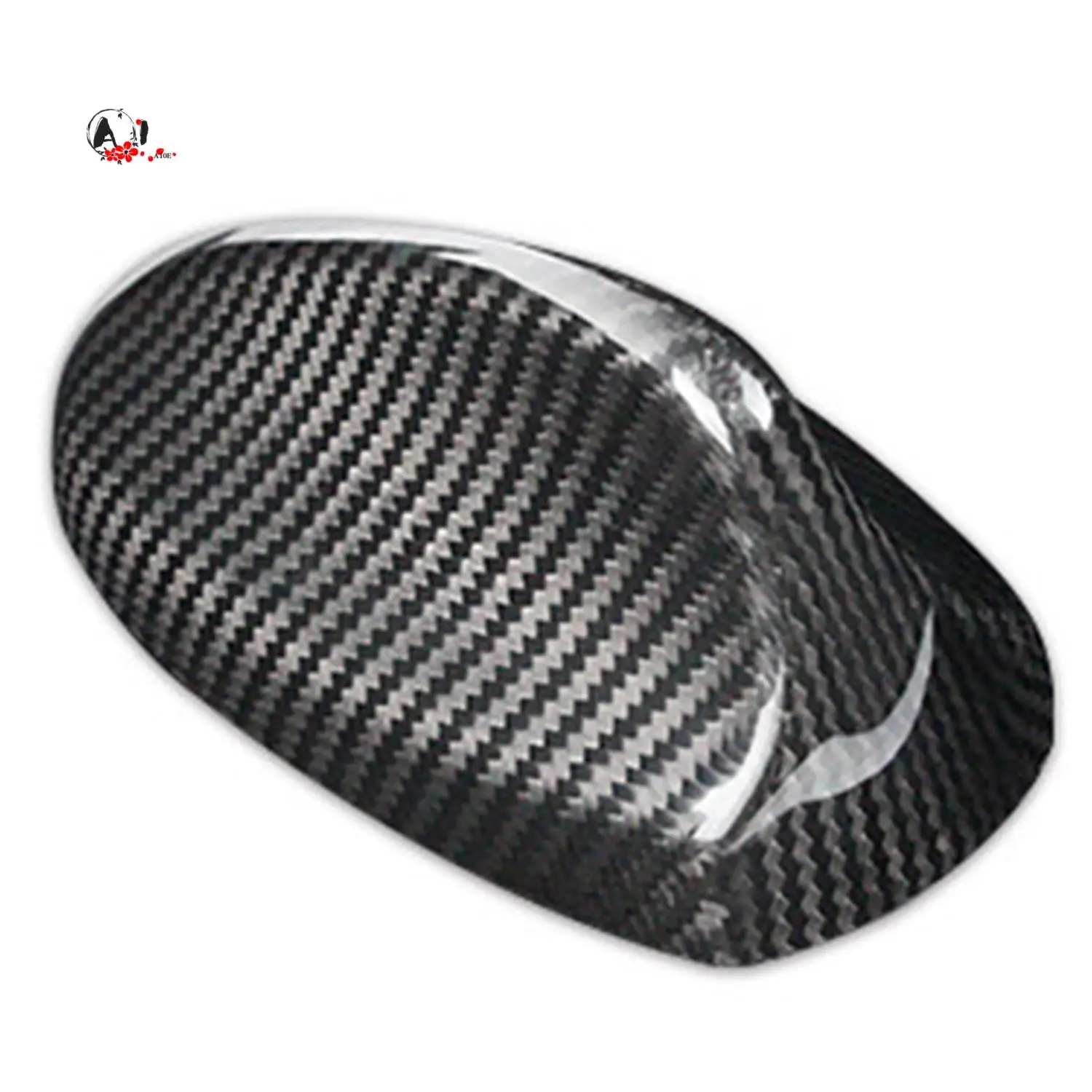 

A10E-Наклейка на крышу антенны из настоящего углеродного волокна с плавником акулы для Alfa Romeo Giulia Stelvio, аксессуары, внешняя отделка