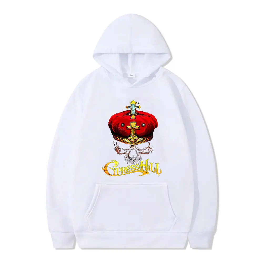 Rapper Cypress Hill Stoned Raiders Hoodie Skeleton Sweatshirt Male Vintage Casual Hoodies Men's Women's Hip Hop Fashion Pullover