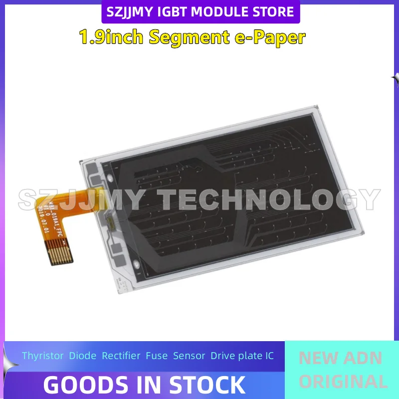 Modulo schermo inchiostro codice segmento da 1,9 pollici 91 segmenti di temporizzazione/temperatura/umidità/schermo misuratore di potenza aggiornamento locale