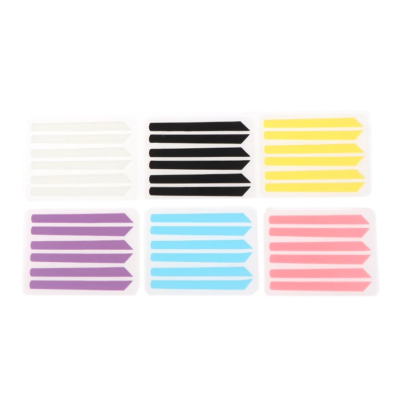 3 Pairs Eyelash Lifting Silicone Stripe Soft lashlift Curlers Pads Eye Lash Extension Perm Ribbon Sticky Tape Makeup Tools