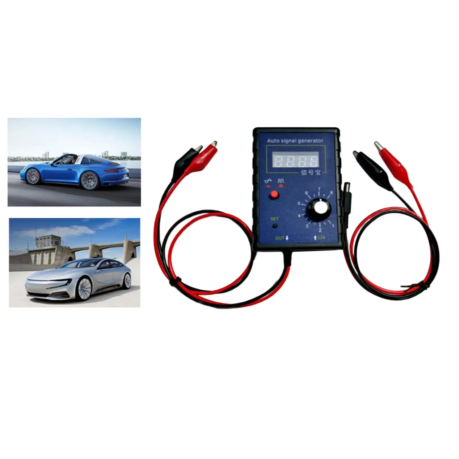 

New Portable Auto Car Vehicle Generator Car Hall Sensor and Crankshaft Position Sensor Simulator Meter