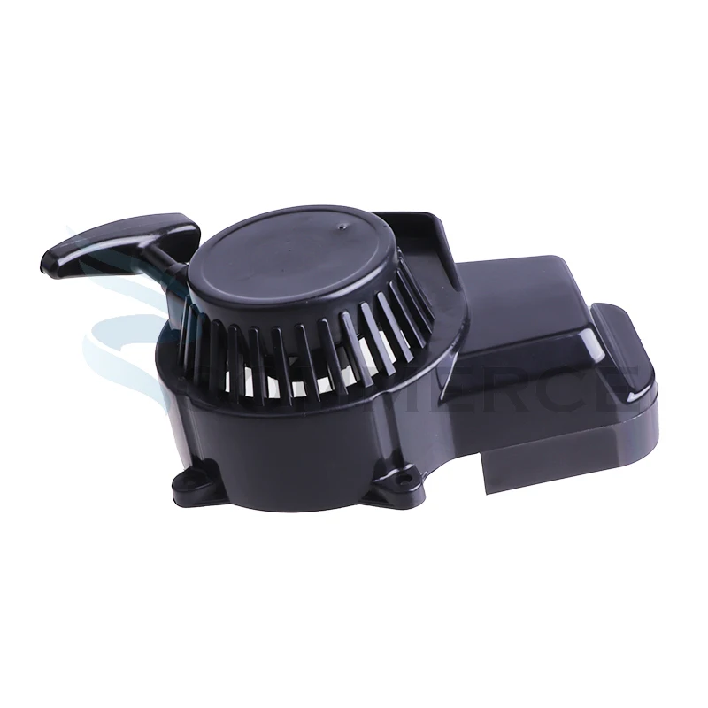 Plastic Cover Pull Starter Start with Aluminum Core for 2 Stroke 47cc 49cc Mower Engine Mini Pocket Bikes ATVs Quad