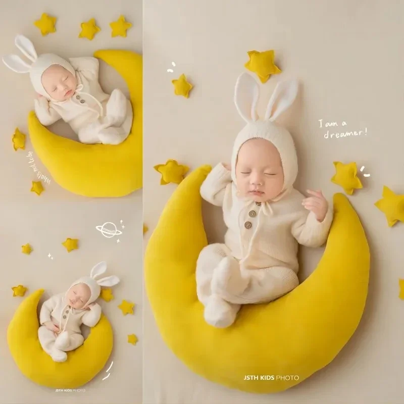 Photography Clothing Little Rabbit Shape Baby Clothes 0 To 3 Months Newborn Photography Outfit Bebe Boy Accessorie Props Gifts