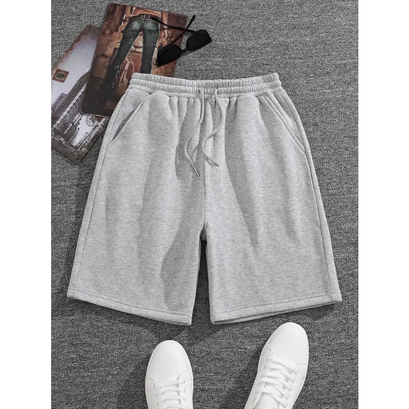Men's Casual Shorts, Black and White, Fashionable and Versatile, Sporty Style. Summer New Shorts Suitable for Both Men and Women