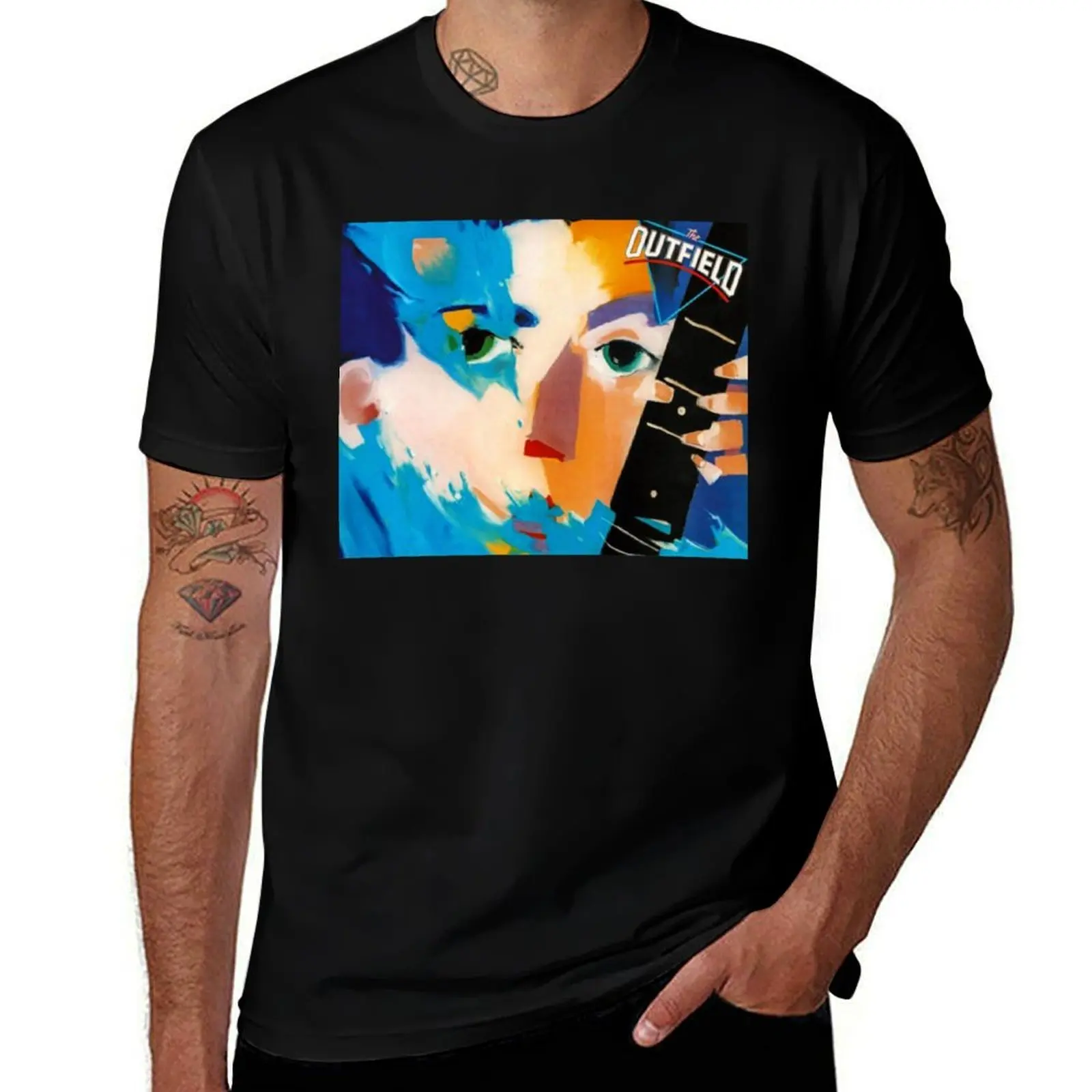 

The outfield T-Shirt anime clothes topping baggy shirts cute clothes t shirts for men pack