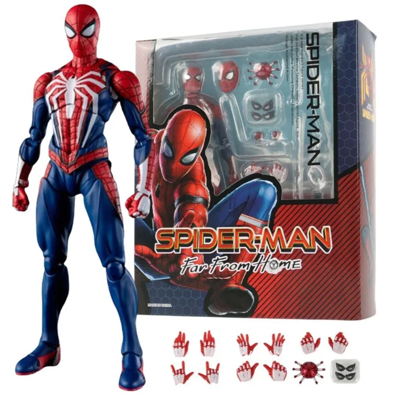 2024 in stock Avengers Heroes Expedition Shf Mobile Ps4 Spider Man handmade model desktop decoration anime toy gift for friends