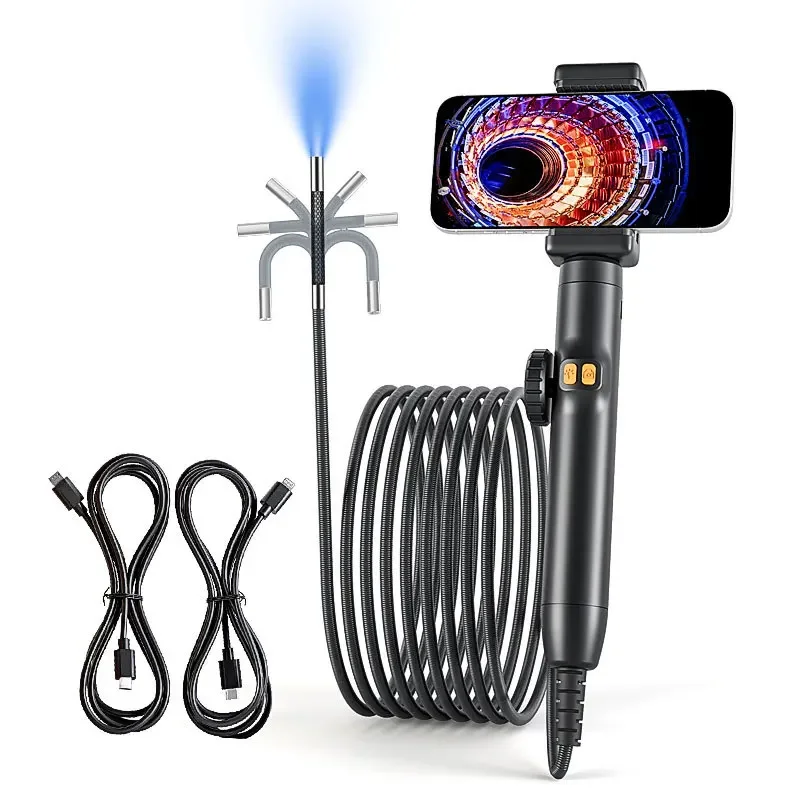 

New 2 Million Steering Endoscope Auto Repair 360 Rotary Engine Auto Repair Inspection Tooltool