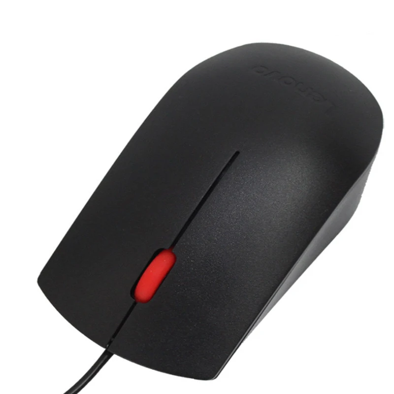เมาส์ Lenovo Mouse Ems-537A เมาส์แบบมีสาย เมาส์สํานักงาน สีดํา