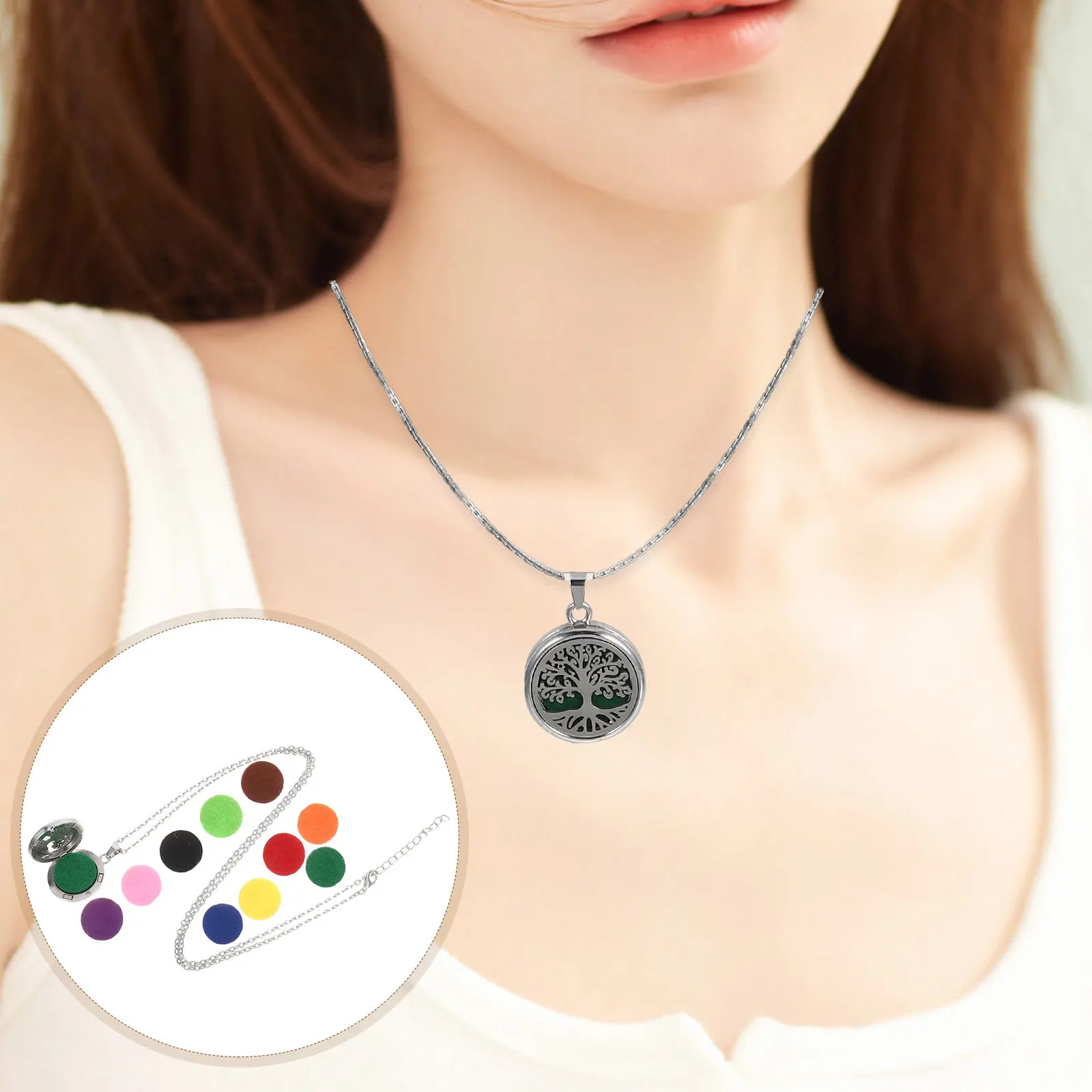 conjunto-de-colar-de-aco-inoxidavel-com-pingente-difusor-de-Oleo-essencial-em-formato-de-Arvore-corrente-ajustavel-para-crescimento-espiritual-e-aromatizacao