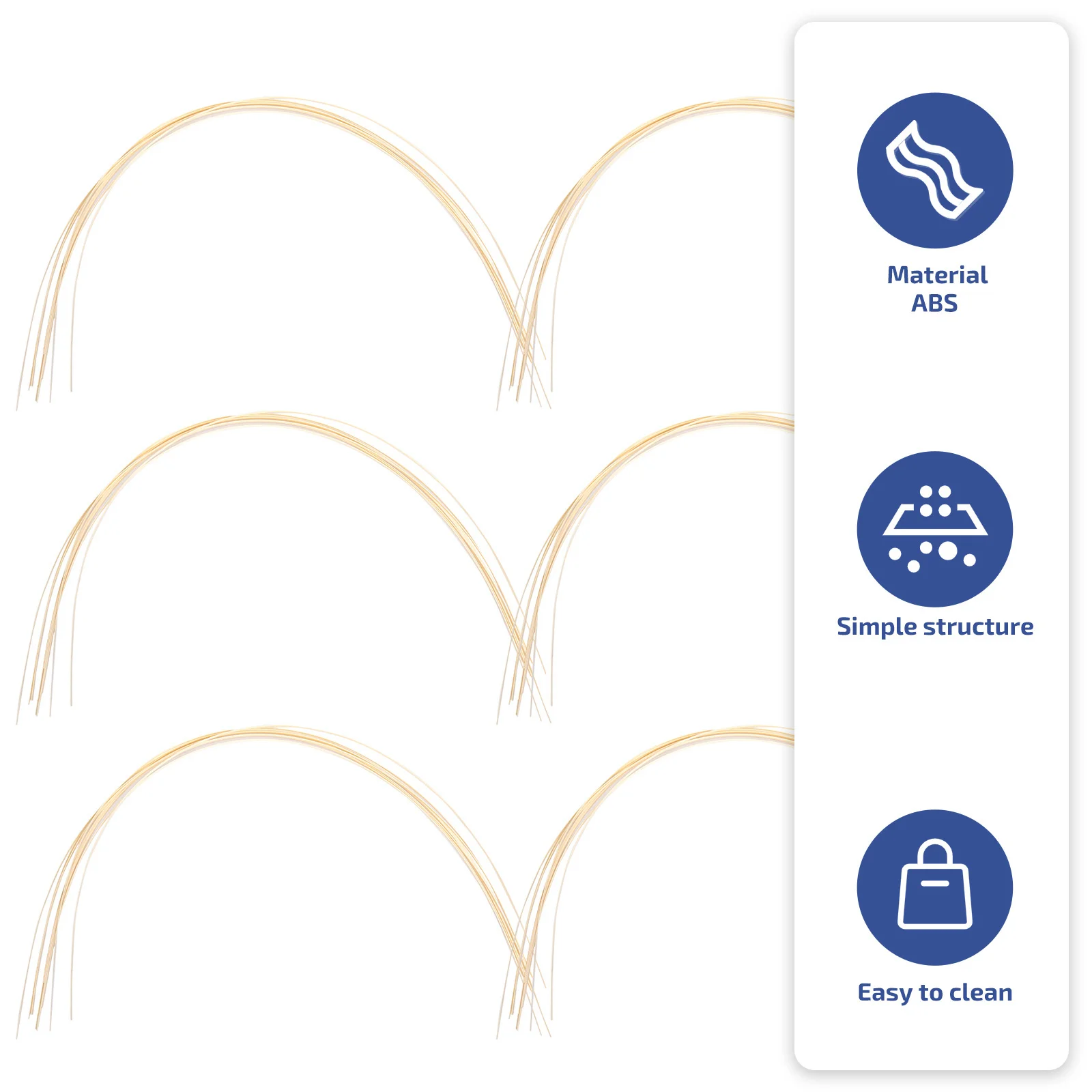 

10Pcs White Purfling Strips Guitar Binding ABS Replacement for Damaged Guitar Edging Decorative Trim for Acoustic Models