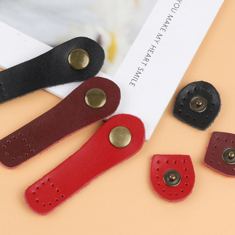 New Genuine Leather Bag Buckle Handmade Hasp Buttons Clasp Wallet Purse Pack Buckles for DIY Handbag Accessories