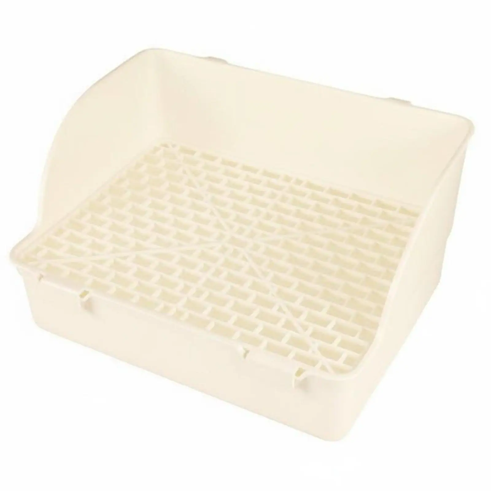 Guinea Pig Toilet Anti-Tip Design Splatter Guard Litter Pan Simple to Clean