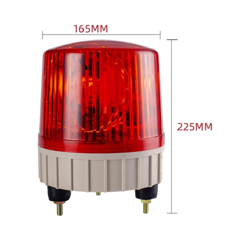 Big Hazard Alarm Warning Light Signal Warning Lamp Flashing Light for Sentry Watch Box Fire Fighting Workshop No Buzzer 1181