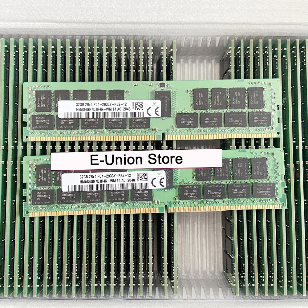 32GB DDR4 2933MHz ECC REG RAM For DELL R430 R440 R530 R540 R840 Server Memory Works Perfectly Fast Ship High Quality