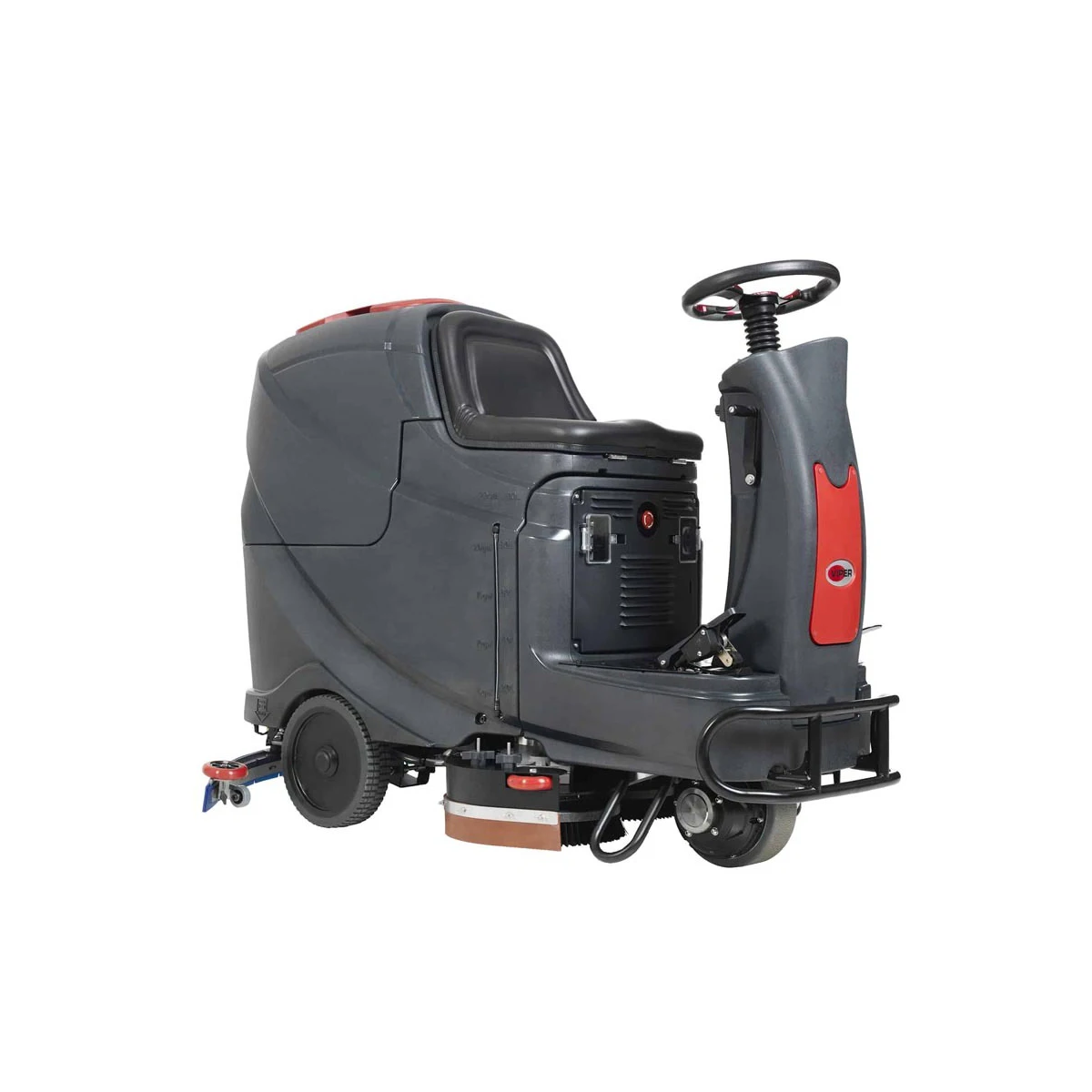 Used Ride-On Floor Sweeper Cleaning Machine Automatic Road Sweeper with Electric Pump Construction Industries Plastic Material