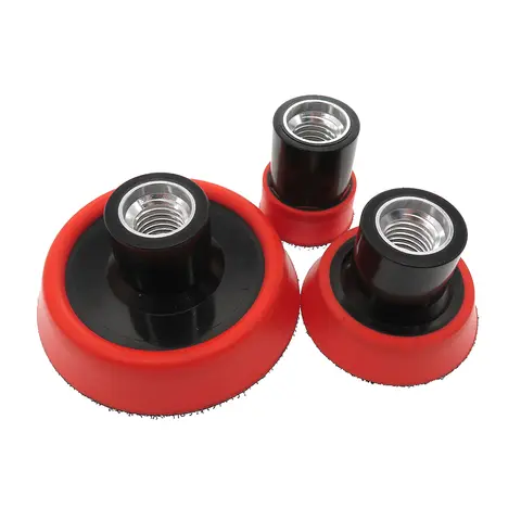 M14 스레드 백킹 플레이트 30/50/75mm 자동차 폴리 셔 샌더 용 드릴 버핑 패드 디테일 샌딩 폴리싱 백킹 패드 홀더