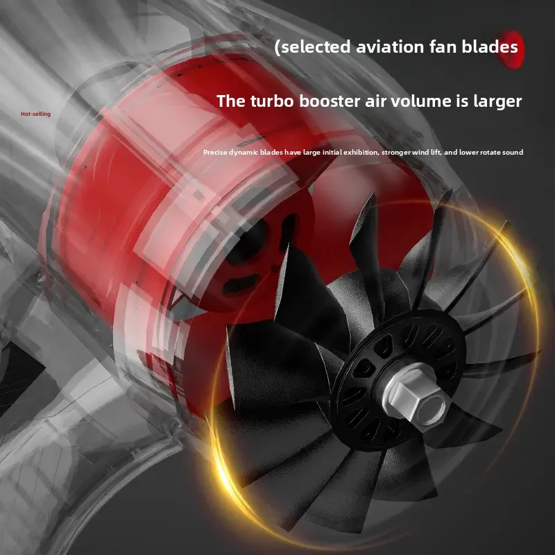 Turbin kipas kekerasan industri blower kuat berdaya tinggi, air cuci mobil, peniup debu, peniup salju listrik lithium