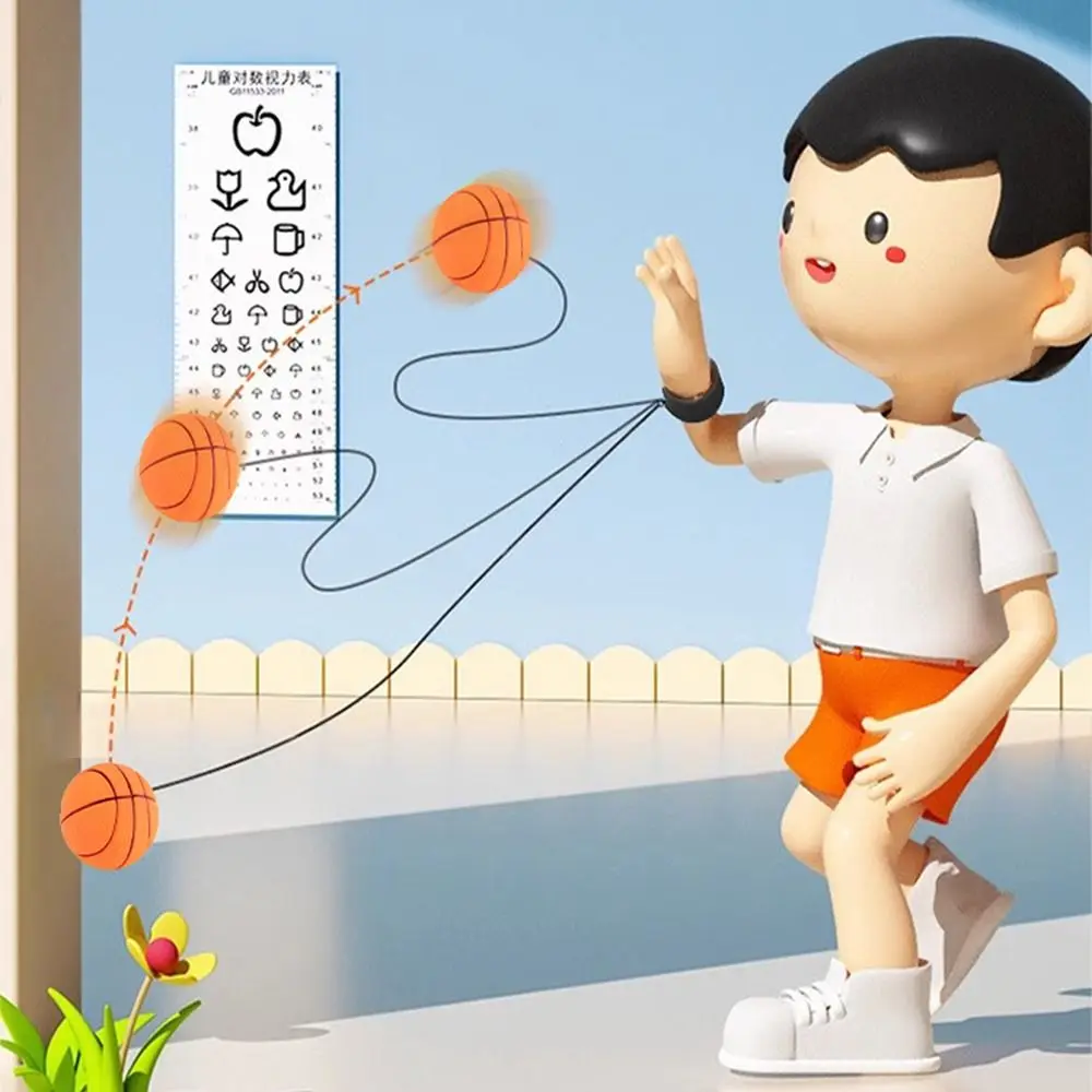 على سلسلة كذاب مرن كرة عودة مملة ممارسة الرياضة اليد انتعاش الكرة كرة القدم التنس كرة نطاطة مع حزام مطاط