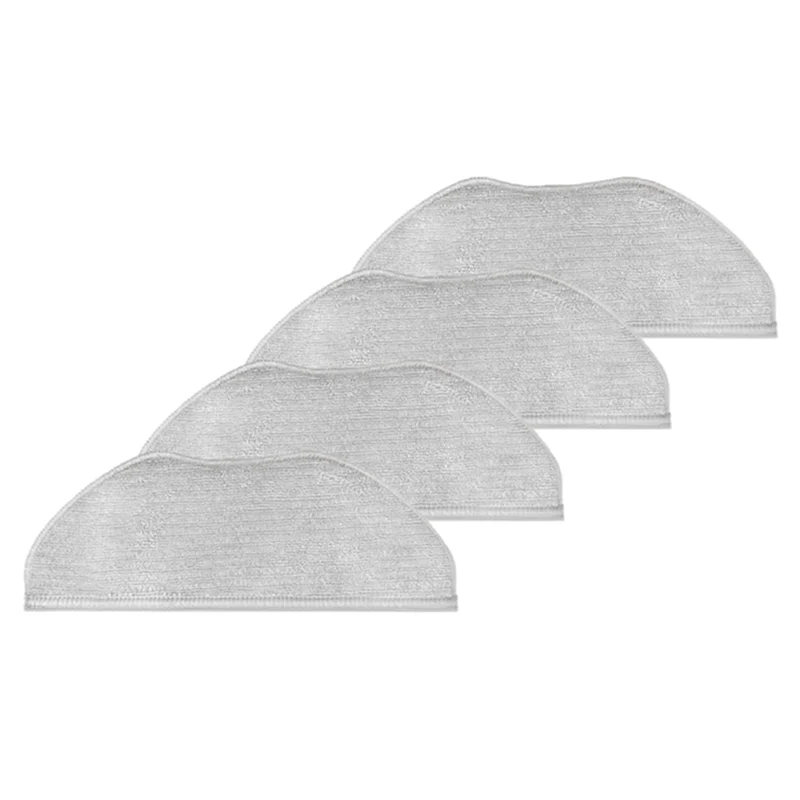 L65A 8Pcs Mop Cloth for Tefal Rowenta X-Plorer Serie 95 RG7975WH RG7987WH Robotic Vacuum Cleaner Spare
