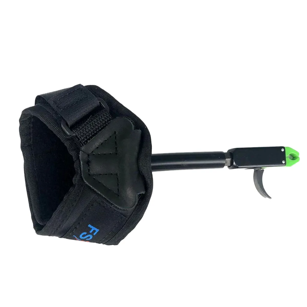 Archery Caliper Bow Release Lever Adjustable Wrist Trigger for Powerful Hunting Accessories Use - view 3